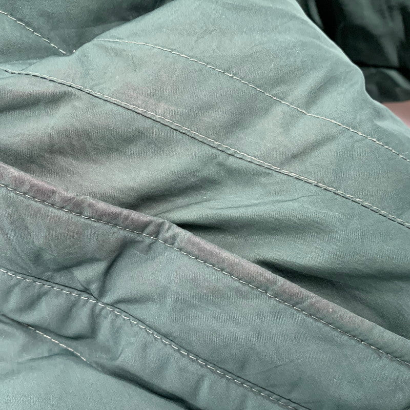 【現状渡し品】【メンズ】 DOWN JACKET ダウンジャケット 白タグ バングラデシュ製 アウター 146-251122-as-06-izu サイズ：XXL カラー：グリーン 万代Net店