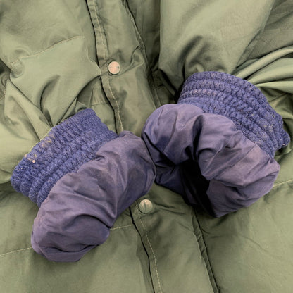【現状渡し品】【メンズ】 DOWN JACKET ダウンジャケット 白タグ バングラデシュ製 アウター 146-251122-as-06-izu サイズ：XXL カラー：グリーン 万代Net店