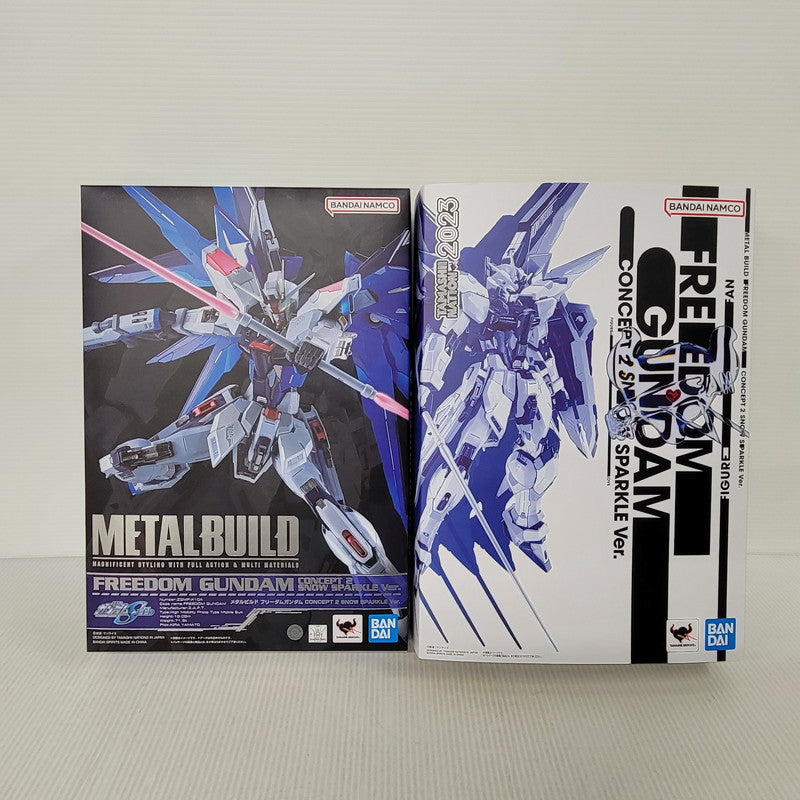 【中古美品】 METAL BUILD　フリーダムガンダム CONCEPT2 SNOW SPARKLE Ver. 056-260330-mh-02-izuh 万代Net店