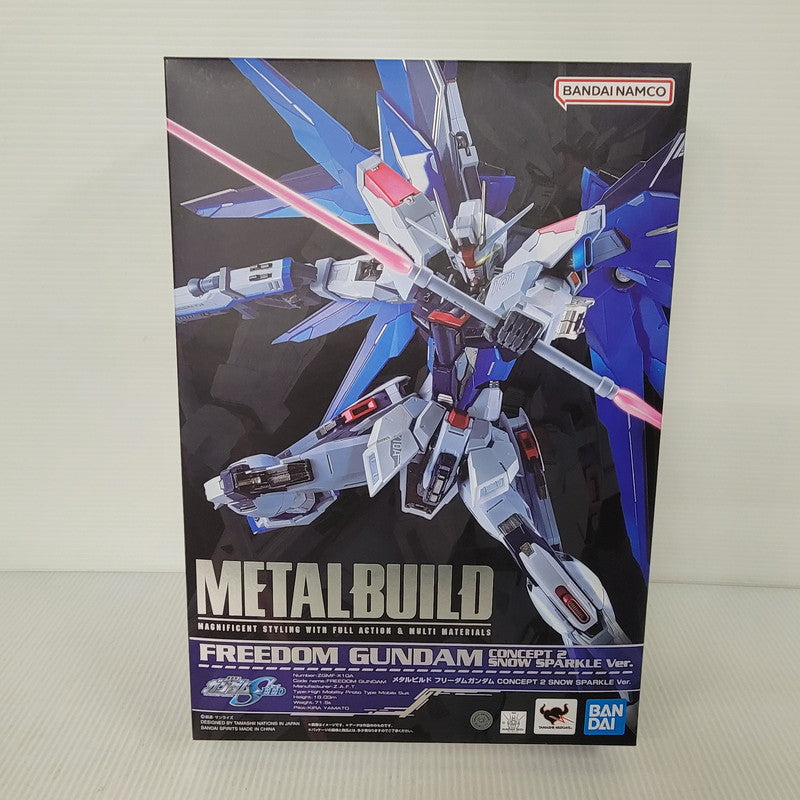 【中古美品】 METAL BUILD　フリーダムガンダム CONCEPT2 SNOW SPARKLE Ver. 056-260330-mh-02-izuh 万代Net店