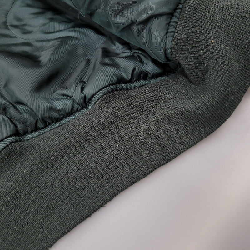 【現状渡し品】【メンズ】 ALPHA INDUSTRIES アルファインダストリーズ × SARCASTIC サキャスティック MA-1 FLIGHT JACKET SB0-1195-99 フライトジャケット USA製 アウター 145-251117-as-06-izu サイズ：L カラー：グリーン 万代Net店