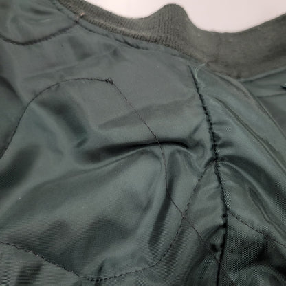 【現状渡し品】【メンズ】 ALPHA INDUSTRIES アルファインダストリーズ × SARCASTIC サキャスティック MA-1 FLIGHT JACKET SB0-1195-99 フライトジャケット USA製 アウター 145-251117-as-06-izu サイズ：L カラー：グリーン 万代Net店