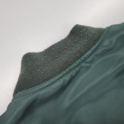 【現状渡し品】【メンズ】 ALPHA INDUSTRIES アルファインダストリーズ × SARCASTIC サキャスティック MA-1 FLIGHT JACKET SB0-1195-99 フライトジャケット USA製 アウター 145-251117-as-06-izu サイズ：L カラー：グリーン 万代Net店