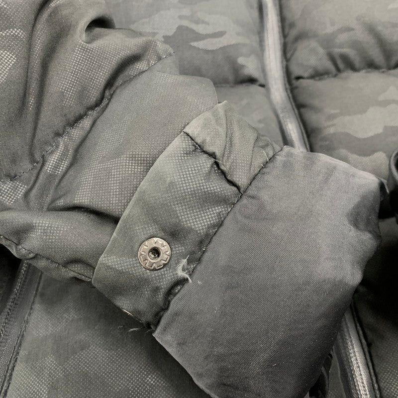 【中古品】【メンズ】 JACKROSE ジャックローズ CAMO DOWN JACKET 51132-4 カモ ダウンジャケット アウター 145-251123-as-25-izu サイズ：3 カラー：ブラック 万代Net店