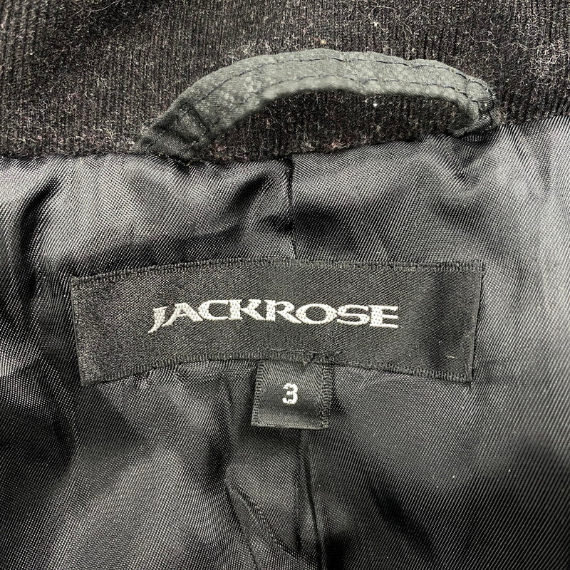 【中古品】【メンズ】 JACKROSE ジャックローズ CAMO DOWN JACKET 51132-4 カモ ダウンジャケット アウター 145-251123-as-25-izu サイズ：3 カラー：ブラック 万代Net店