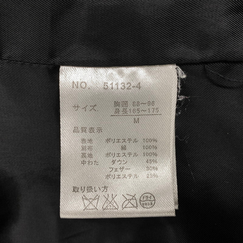 【中古品】【メンズ】 JACKROSE ジャックローズ CAMO DOWN JACKET 51132-4 カモ ダウンジャケット アウター 145-251123-as-25-izu サイズ：3 カラー：ブラック 万代Net店