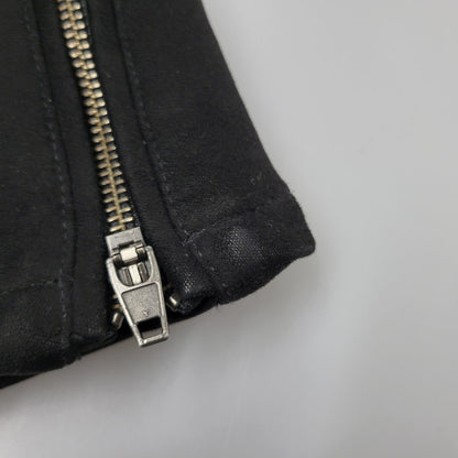 【中古品】【メンズ】 JACKROSE VINTAGE ジャックローズ × THE ROLLING STONES ローリングストーンズ 804285-10 フェイクスウェード ダブルライダースジャケット アウター 145-251117-as-01-izu サイズ：M カラー：ブラック 万代Net店