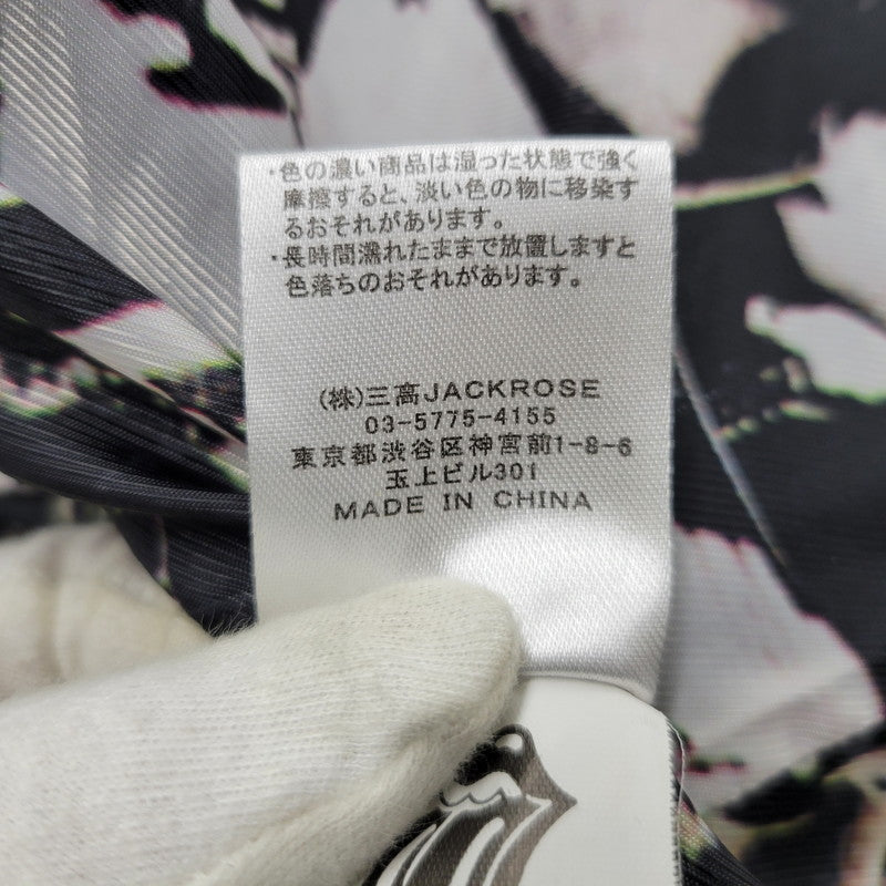 【中古品】【メンズ】 JACKROSE VINTAGE ジャックローズ × THE ROLLING STONES ローリングストーンズ 804285-10 フェイクスウェード ダブルライダースジャケット アウター 145-251117-as-01-izu サイズ：M カラー：ブラック 万代Net店