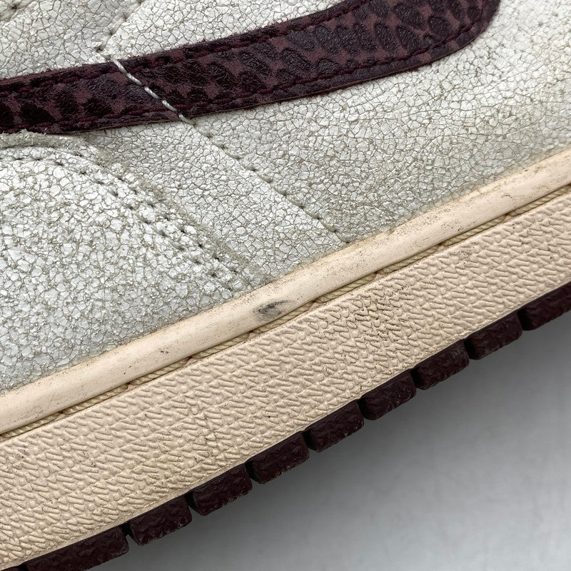 【現状渡し品】【メンズ/レディース】 NIKE × A MA MANIERE ナイキ×アママニエール DO7097-100 AIR JORDAN 1 RETRO HIGH OG エア ジョーダン ワン レトロ ハイ オリジナル スニーカー シューズ 靴 160-251118-cs-06-izu サイズ：25cm カラー：SAIL/BURGUNDY CRUSH 万代Net店