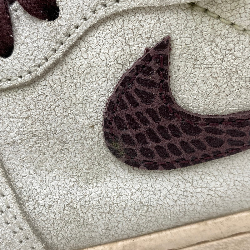 【現状渡し品】【メンズ/レディース】 NIKE × A MA MANIERE ナイキ×アママニエール DO7097-100 AIR JORDAN 1 RETRO HIGH OG エア ジョーダン ワン レトロ ハイ オリジナル スニーカー シューズ 靴 160-251118-cs-06-izu サイズ：25cm カラー：SAIL/BURGUNDY CRUSH 万代Net店