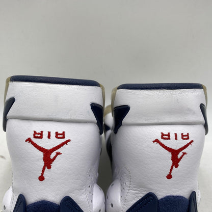 【中古品】【メンズ/レディース】 384664-130 AIR JORDAN 6 RETRO エアジョーダン6 レトロ スニーカー シューズ 靴 160-251118-cs-04-izu サイズ：26cm カラー：WHITE/MIDNIGHT NAVY-VRSTY RED 万代Net店