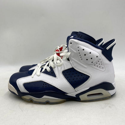 【中古品】【メンズ/レディース】 384664-130 AIR JORDAN 6 RETRO エアジョーダン6 レトロ スニーカー シューズ 靴 160-251118-cs-04-izu サイズ：26cm カラー：WHITE/MIDNIGHT NAVY-VRSTY RED 万代Net店