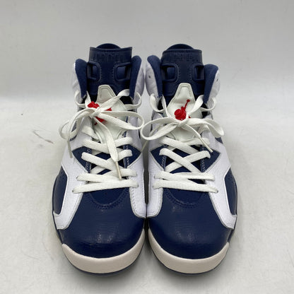 【中古品】【メンズ/レディース】 384664-130 AIR JORDAN 6 RETRO エアジョーダン6 レトロ スニーカー シューズ 靴 160-251118-cs-04-izu サイズ：26cm カラー：WHITE/MIDNIGHT NAVY-VRSTY RED 万代Net店