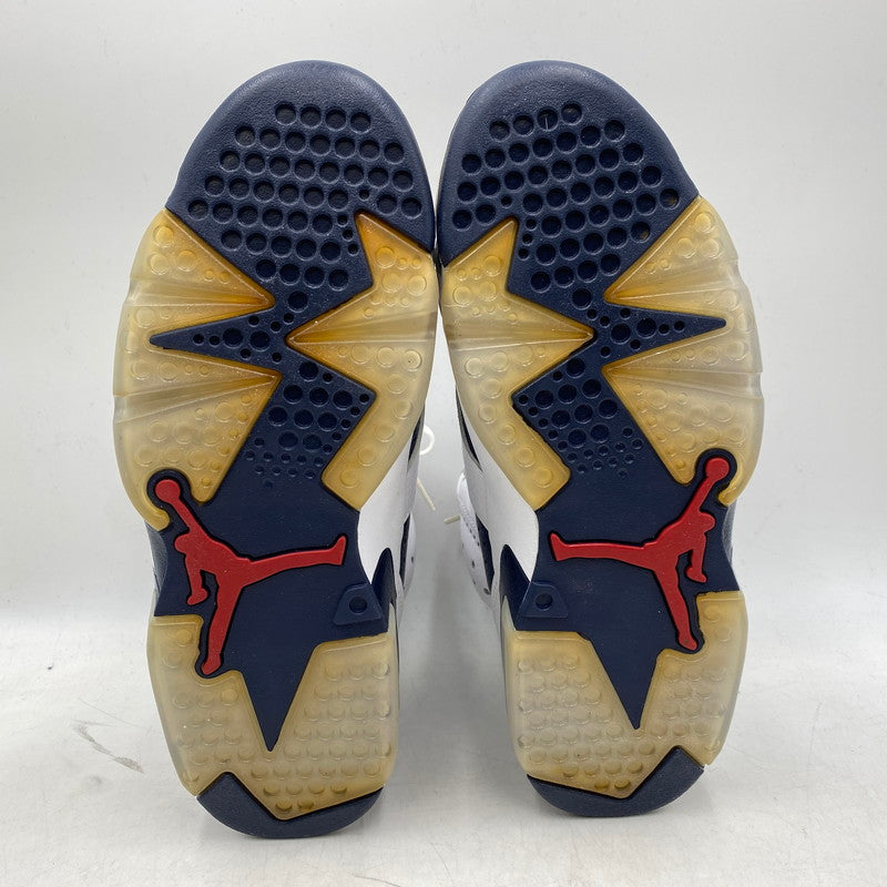 【中古品】【メンズ/レディース】 384664-130 AIR JORDAN 6 RETRO エアジョーダン6 レトロ スニーカー シューズ 靴 160-251118-cs-04-izu サイズ：26cm カラー：WHITE/MIDNIGHT NAVY-VRSTY RED 万代Net店