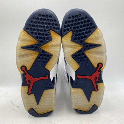 【中古品】【メンズ/レディース】 384664-130 AIR JORDAN 6 RETRO エアジョーダン6 レトロ スニーカー シューズ 靴 160-251118-cs-04-izu サイズ：26cm カラー：WHITE/MIDNIGHT NAVY-VRSTY RED 万代Net店