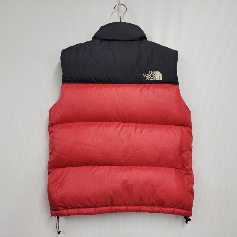 【中古品】【メンズ】 THE NORTH FACE ザ・ノースフェイス NF002YO 90S NUPTSE VEST ヌプシ ベスト 144-251117-cs-25-izu サイズ：M カラー：レッド 万代Net店