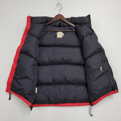 【中古品】【メンズ】 THE NORTH FACE ザ・ノースフェイス NF002YO 90S NUPTSE VEST ヌプシ ベスト 144-251117-cs-25-izu サイズ：M カラー：レッド 万代Net店