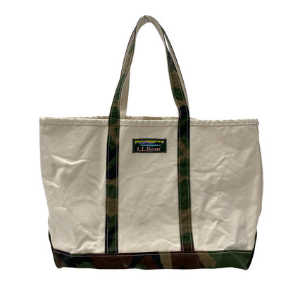 【中古品】【メンズ/レディース】 L.L.Bean エルエルビーン 525376 USA製 24AW BOTE&TOTE HANDLE LARGE ボートアンドトート ハンドル ラージ カバン 鞄 188-251118-cs-10-izu カラー：アイボリー 万代Net店