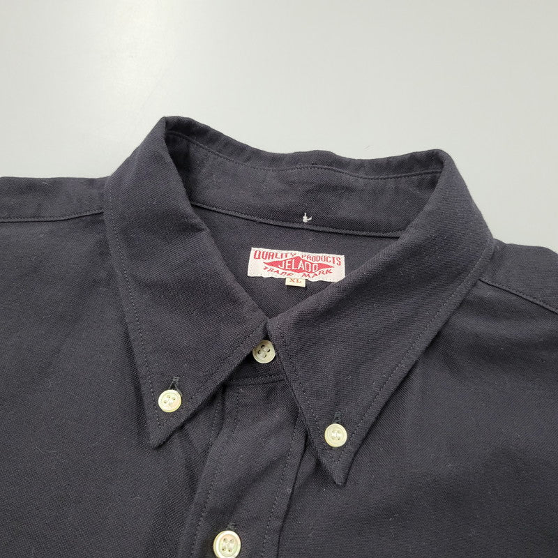 【中古美品】【メンズ】 JELADO ジェラード JP61106 MADISON BD SHIRT マディソン ボタンダウン シャツ トップス 長袖 145-251117-cs-21-izu サイズ：XL カラー：ブラック 万代Net店