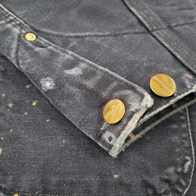 【中古品】【メンズ】 Carhartt カーハート C01 BLK メキシコ製 2010年製 BLANKET LINER DUCK CHORE COAT ブランケット ライナー ダック チョア コート アウター 146-251117-cs-28-izu サイズ：44 カラー：ブラック 万代Net店