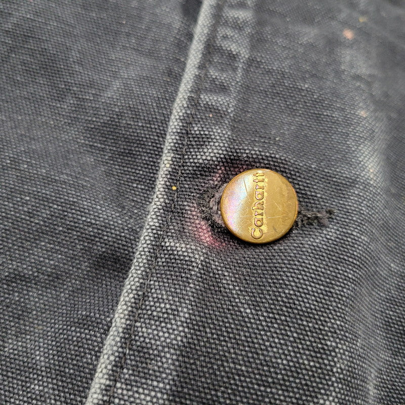 【中古品】【メンズ】 Carhartt カーハート C01 BLK メキシコ製 2010年製 BLANKET LINER DUCK CHORE COAT ブランケット ライナー ダック チョア コート アウター 146-251117-cs-28-izu サイズ：44 カラー：ブラック 万代Net店