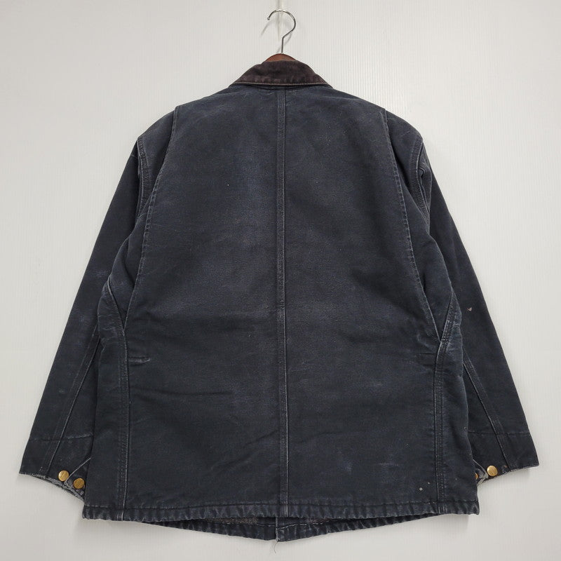 【中古品】【メンズ】 Carhartt カーハート C01 BLK メキシコ製 2010年製 BLANKET LINER DUCK CHORE COAT ブランケット ライナー ダック チョア コート アウター 146-251117-cs-28-izu サイズ：44 カラー：ブラック 万代Net店