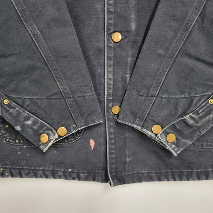 【中古品】【メンズ】 Carhartt カーハート C01 BLK メキシコ製 2010年製 BLANKET LINER DUCK CHORE COAT ブランケット ライナー ダック チョア コート アウター 146-251117-cs-28-izu サイズ：44 カラー：ブラック 万代Net店