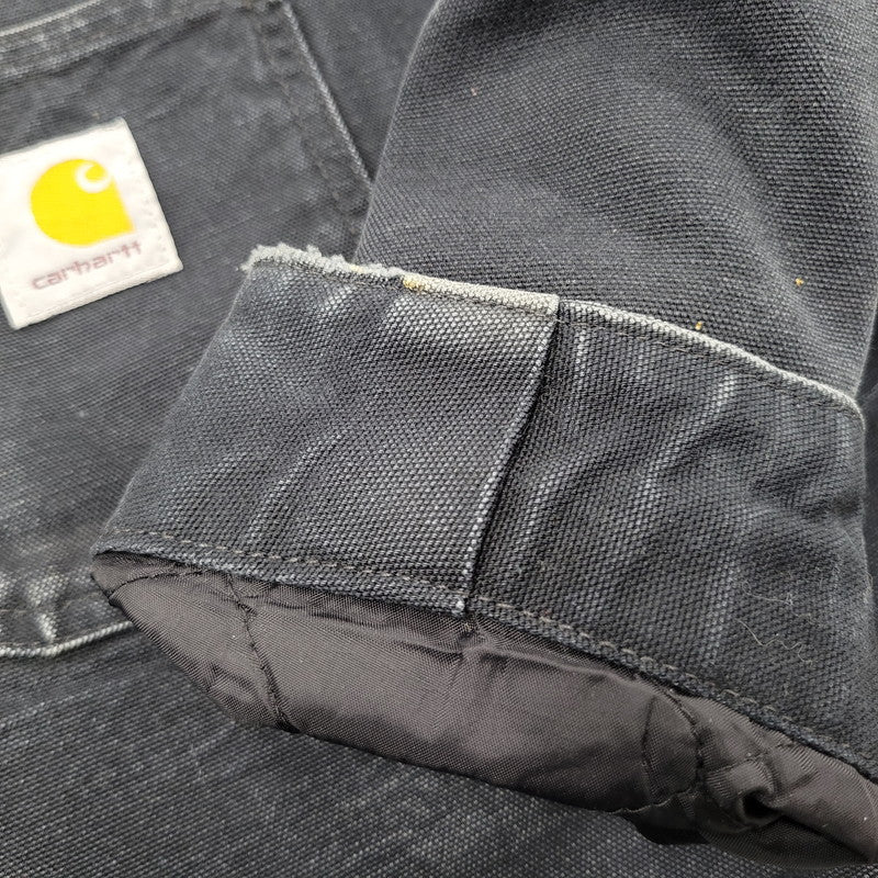 【中古品】【メンズ】 Carhartt カーハート C01 BLK メキシコ製 2010年製 BLANKET LINER DUCK CHORE COAT ブランケット ライナー ダック チョア コート アウター 146-251117-cs-28-izu サイズ：44 カラー：ブラック 万代Net店