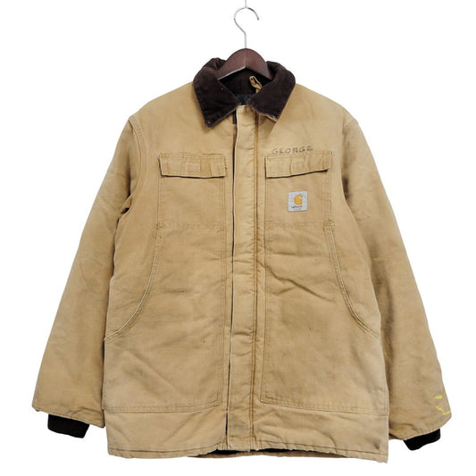 【中古品】【メンズ】 Carhartt カーハート IDEALジッパー QUILTING LINER DUCK TRADITIONAL COAT キルティング ライナー ダック トラディショナル コート アウター 146-251117-cs-26-izu サイズ：不明 カラー：ベージュ 万代Net店