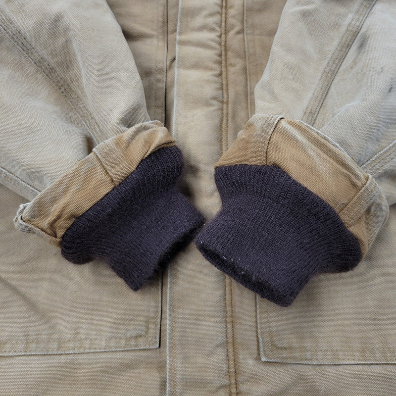 【中古品】【メンズ】 IDEALジッパー QUILTING LINER DUCK TRADITIONAL COAT キルティング ライナー ダック トラディショナル コート アウター 146-251117-cs-26-izu サイズ：不明 カラー：ベージュ 万代Net店