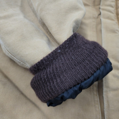 【中古品】【メンズ】 IDEALジッパー QUILTING LINER DUCK TRADITIONAL COAT キルティング ライナー ダック トラディショナル コート アウター 146-251117-cs-26-izu サイズ：不明 カラー：ベージュ 万代Net店