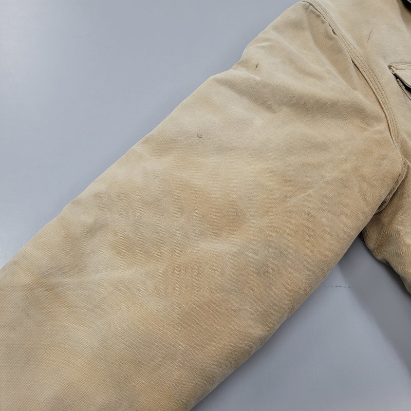 【現状渡し品】【メンズ】 CARHARTTジッパー QUILTING LINER DUCK TRADITIONAL COAT キルティング ライナー ダック トラディショナル コート アウター 146-251117-cs-27-izu サイズ：不明 カラー：ベージュ 万代Net店