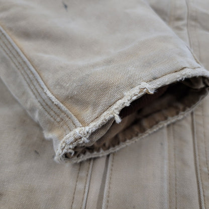 【現状渡し品】【メンズ】 CARHARTTジッパー QUILTING LINER DUCK TRADITIONAL COAT キルティング ライナー ダック トラディショナル コート アウター 146-251117-cs-27-izu サイズ：不明 カラー：ベージュ 万代Net店
