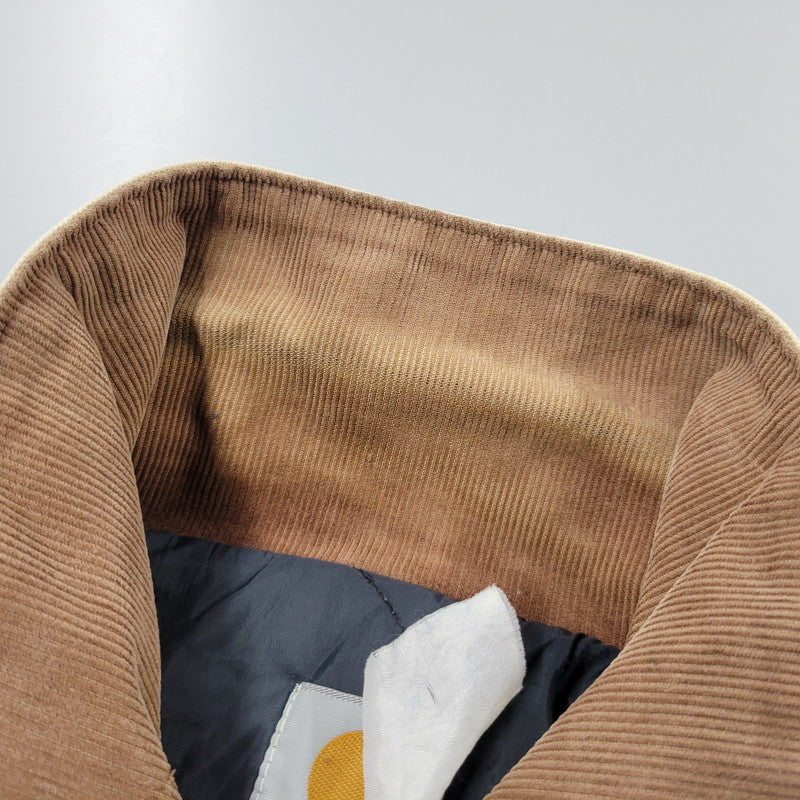 【現状渡し品】【メンズ】 CARHARTTジッパー QUILTING LINER DUCK TRADITIONAL COAT キルティング ライナー ダック トラディショナル コート アウター 146-251117-cs-27-izu サイズ：不明 カラー：ベージュ 万代Net店
