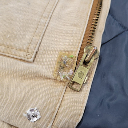 【現状渡し品】【メンズ】 CARHARTTジッパー QUILTING LINER DUCK TRADITIONAL COAT キルティング ライナー ダック トラディショナル コート アウター 146-251117-cs-27-izu サイズ：不明 カラー：ベージュ 万代Net店