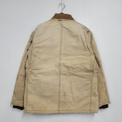 【現状渡し品】【メンズ】 CARHARTTジッパー QUILTING LINER DUCK TRADITIONAL COAT キルティング ライナー ダック トラディショナル コート アウター 146-251117-cs-27-izu サイズ：不明 カラー：ベージュ 万代Net店