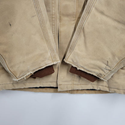 【現状渡し品】【メンズ】 CARHARTTジッパー QUILTING LINER DUCK TRADITIONAL COAT キルティング ライナー ダック トラディショナル コート アウター 146-251117-cs-27-izu サイズ：不明 カラー：ベージュ 万代Net店