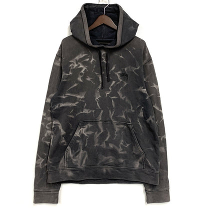 【中古品】【メンズ】 STUSSY ステューシー TYE DIE HOODED SWEATSHIRT タイダイ フーデッド スウェットシャツ トップス パーカー 142-251124-ya-16-izu サイズ：下記参照 カラー：チャコールグレー 万代Net店