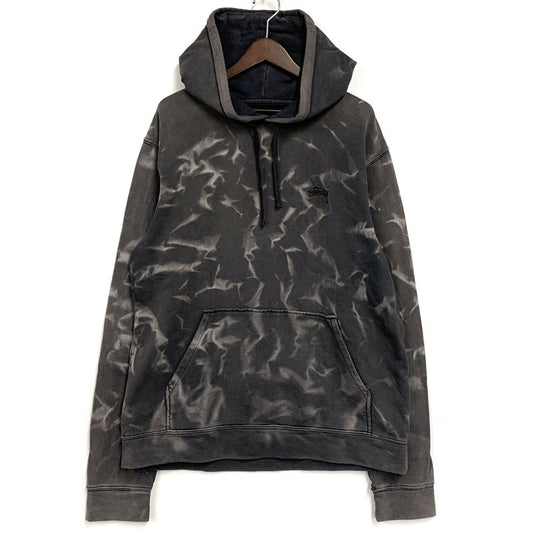 【中古品】【メンズ】 STUSSY ステューシー TYE DIE HOODED SWEATSHIRT タイダイ フーデッド スウェットシャツ トップス パーカー 142-251124-ya-16-izu サイズ：下記参照 カラー：チャコールグレー 万代Net店