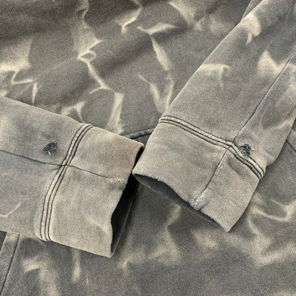 【中古品】【メンズ】 STUSSY ステューシー TYE DIE HOODED SWEATSHIRT タイダイ フーデッド スウェットシャツ トップス パーカー 142-251124-ya-16-izu サイズ：下記参照 カラー：チャコールグレー 万代Net店