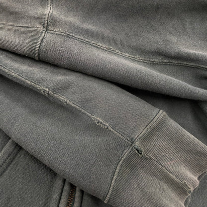 【現状渡し品】【メンズ】 Champion チャンピオン REVERSE WEAVE ZIP UP HOODED SWEATSHIRT リバースウィーブ ジップアップ フーデッド スウェットシャツ USA製 赤単色タグ復刻 パーカー 148-251123-as-15-izu サイズ：XL カラー：グリーン 万代Net店