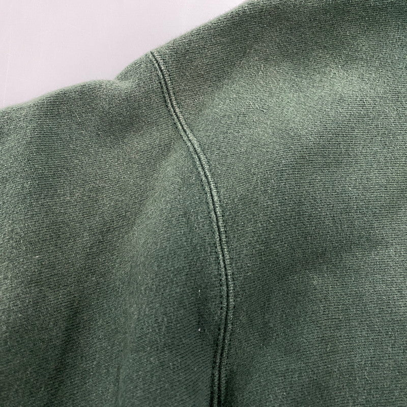 【現状渡し品】【メンズ】 Champion チャンピオン REVERSE WEAVE ZIP UP HOODED SWEATSHIRT リバースウィーブ ジップアップ フーデッド スウェットシャツ USA製 赤単色タグ復刻 パーカー 148-251123-as-15-izu サイズ：XL カラー：グリーン 万代Net店