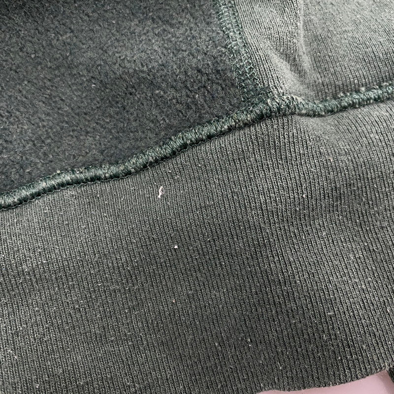 【現状渡し品】【メンズ】 Champion チャンピオン REVERSE WEAVE ZIP UP HOODED SWEATSHIRT リバースウィーブ ジップアップ フーデッド スウェットシャツ USA製 赤単色タグ復刻 パーカー 148-251123-as-15-izu サイズ：XL カラー：グリーン 万代Net店