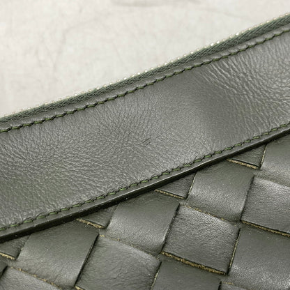 【中古品】【メンズ/レディース】 BOTTEGAVENETA ボッテガヴェネタ 651938 イントレチャート デュオ 2WAY ショルダーバッグ カバン 鞄 180-251118-cs-09-izu カラー：カーキ 万代Net店