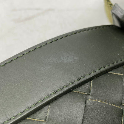 【中古品】【メンズ/レディース】 BOTTEGAVENETA ボッテガヴェネタ 651938 イントレチャート デュオ 2WAY ショルダーバッグ カバン 鞄 180-251118-cs-09-izu カラー：カーキ 万代Net店