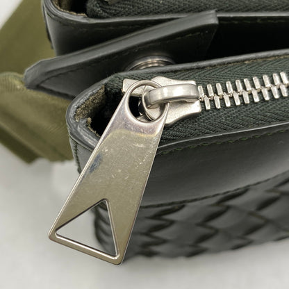 【中古品】【メンズ/レディース】 BOTTEGAVENETA ボッテガヴェネタ 651938 イントレチャート デュオ 2WAY ショルダーバッグ カバン 鞄 180-251118-cs-09-izu カラー：カーキ 万代Net店