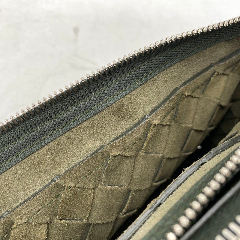 【中古品】【メンズ/レディース】 BOTTEGAVENETA ボッテガヴェネタ 651938 イントレチャート デュオ 2WAY ショルダーバッグ カバン 鞄 180-251118-cs-09-izu カラー：カーキ 万代Net店