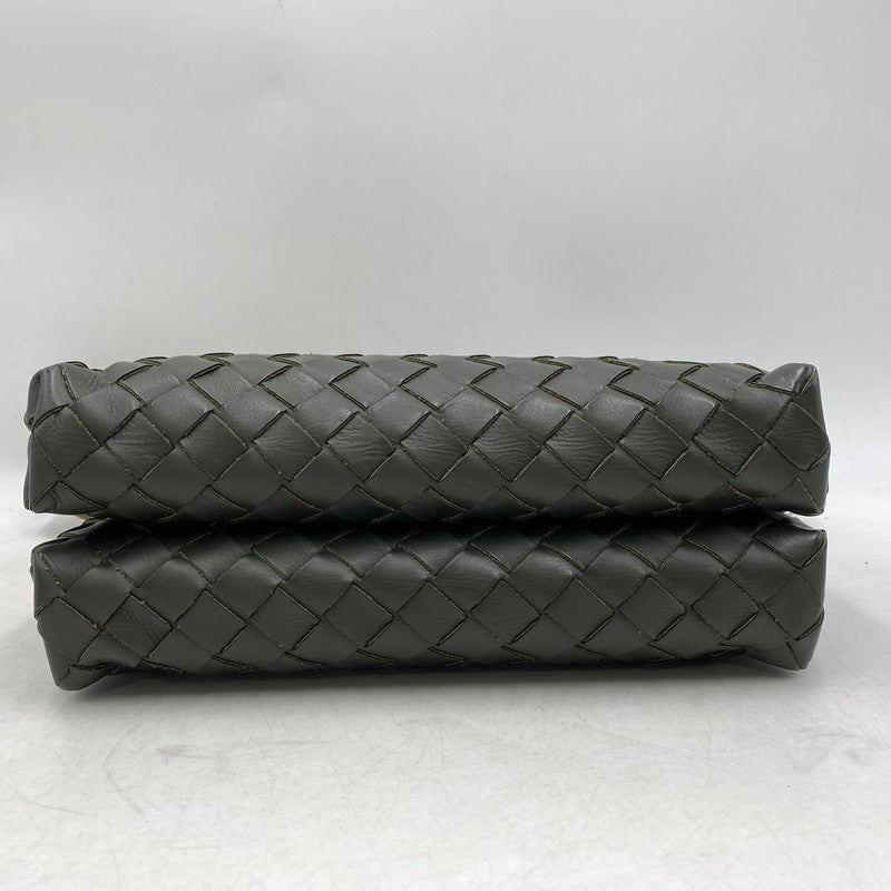 【中古品】【メンズ/レディース】 BOTTEGAVENETA ボッテガヴェネタ 651938 イントレチャート デュオ 2WAY ショルダーバッグ カバン 鞄 180-251118-cs-09-izu カラー：カーキ 万代Net店