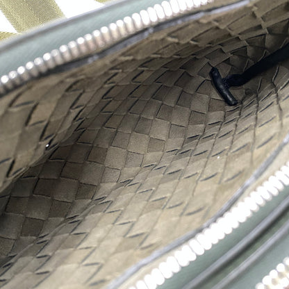 【中古品】【メンズ/レディース】 BOTTEGAVENETA ボッテガヴェネタ 651938 イントレチャート デュオ 2WAY ショルダーバッグ カバン 鞄 180-251118-cs-09-izu カラー：カーキ 万代Net店