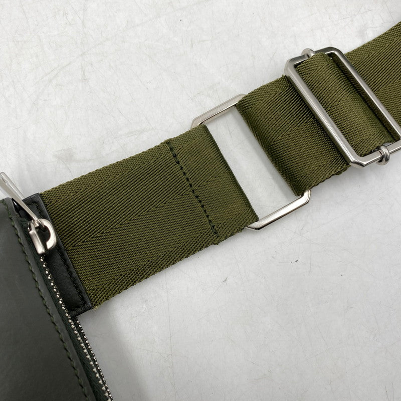 【中古品】【メンズ/レディース】 BOTTEGAVENETA ボッテガヴェネタ 651938 イントレチャート デュオ 2WAY ショルダーバッグ カバン 鞄 180-251118-cs-09-izu カラー：カーキ 万代Net店